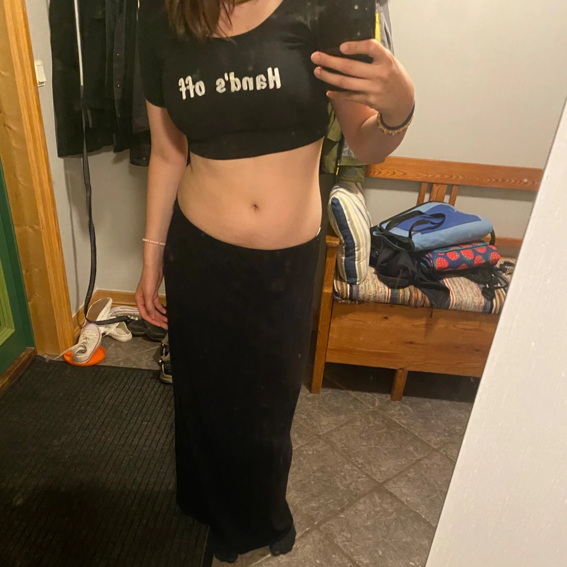 T-shirt med text  - 90