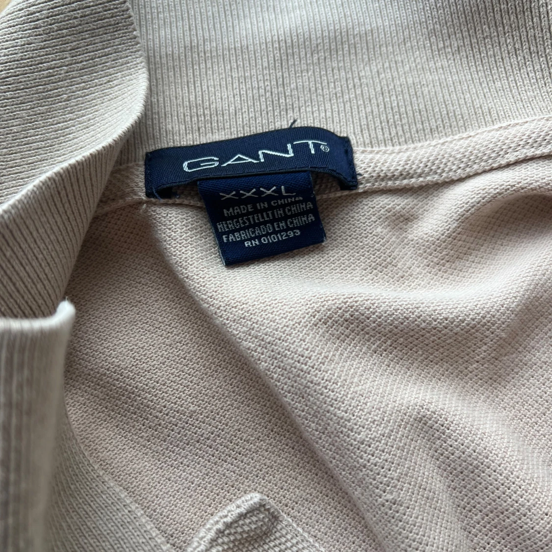 Beige ganttröja - 90