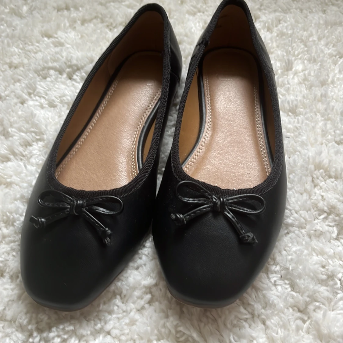 Svarta ballerinaskor - 91