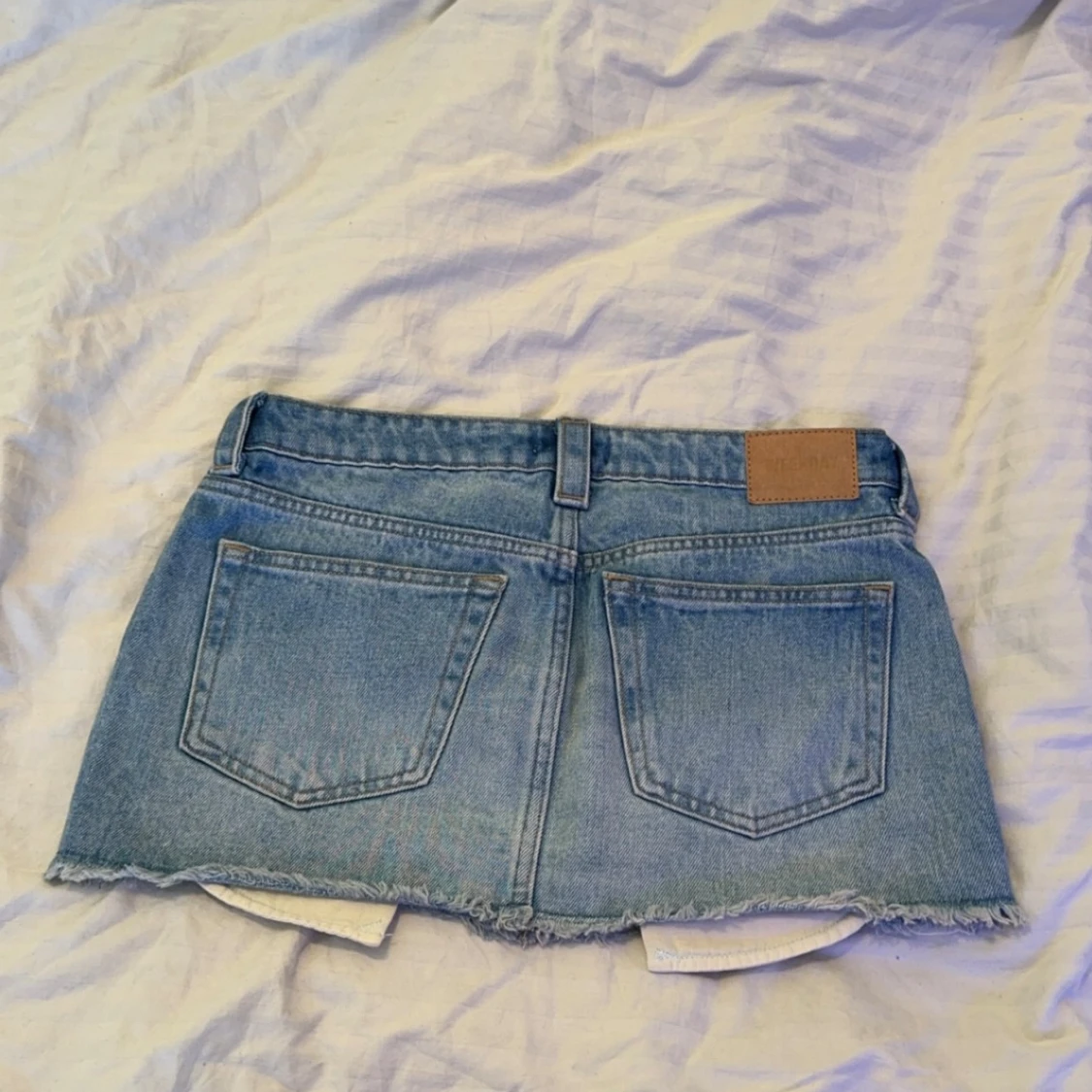 Mini jeanskjol - 90