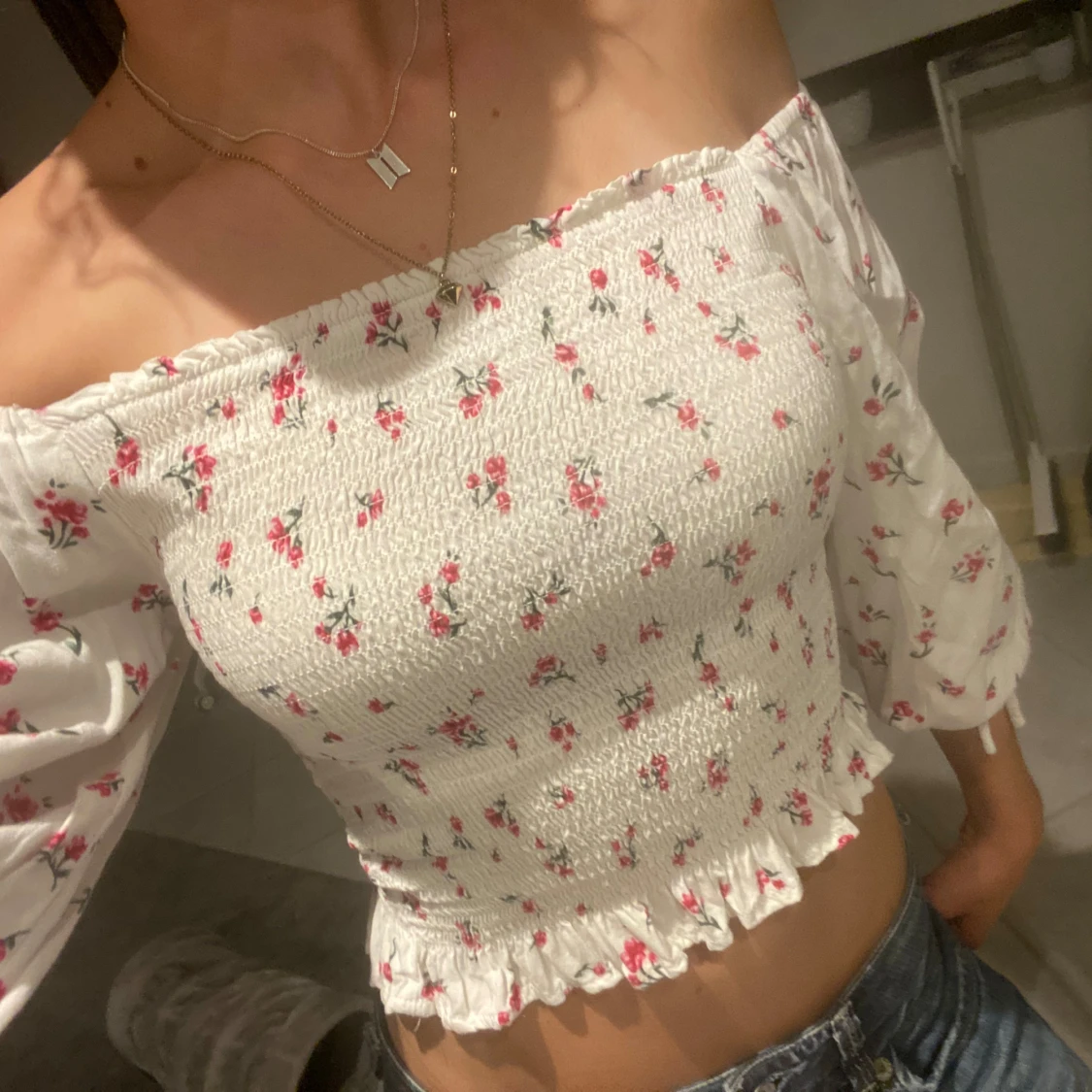 Offsuolder tröja - 90