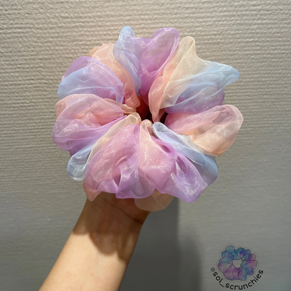 XL- Rainbow Scrunchies 1st - 90