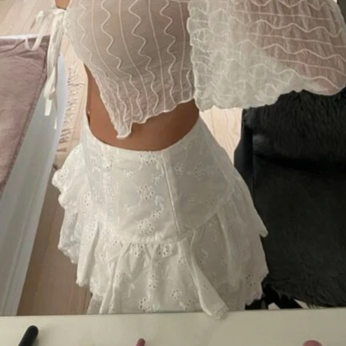 Vit kjol (lånad bild)  - 90
