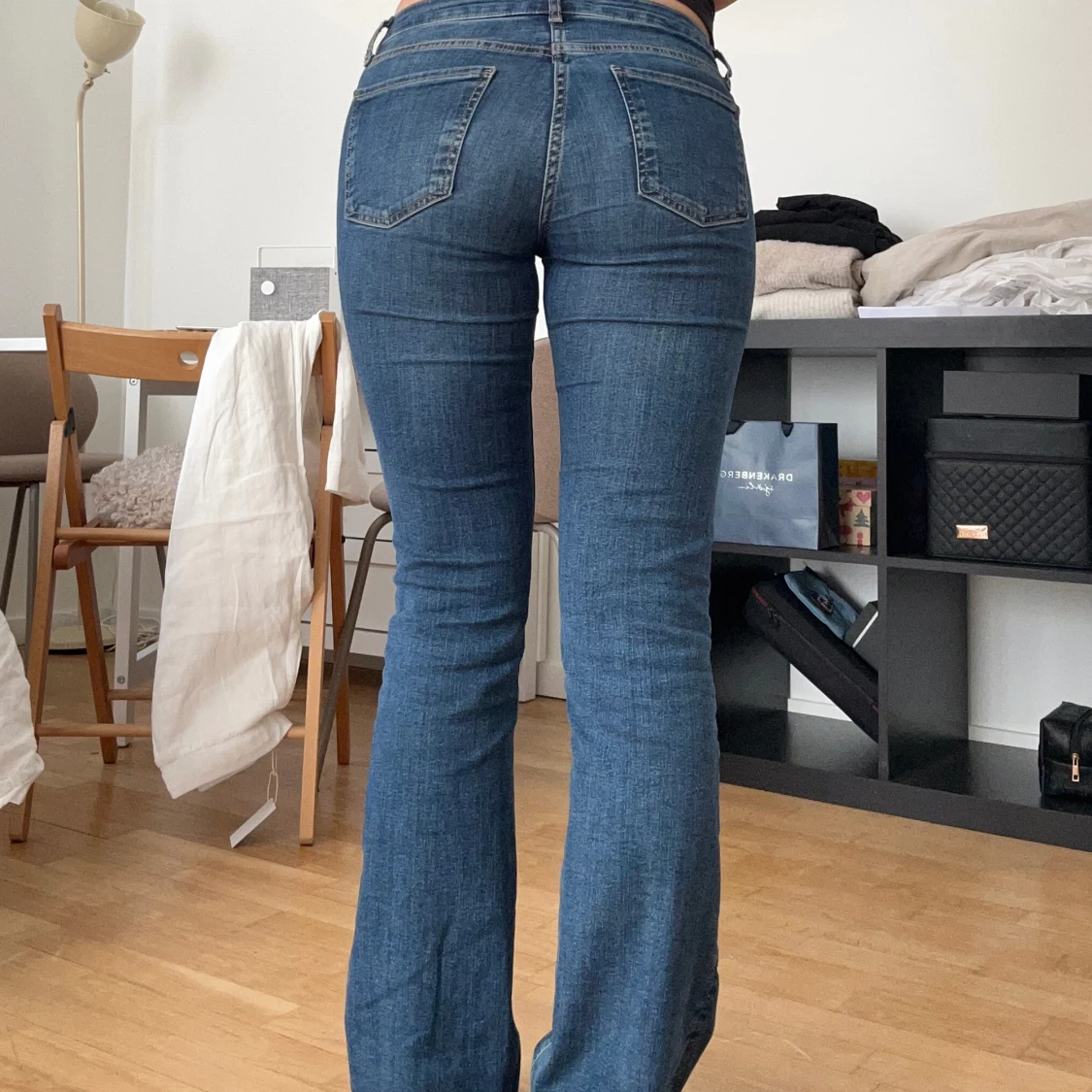 Lågmidjade jeans