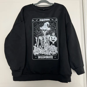 Halloween collagetröja - Använd ett par gånger men fint skick