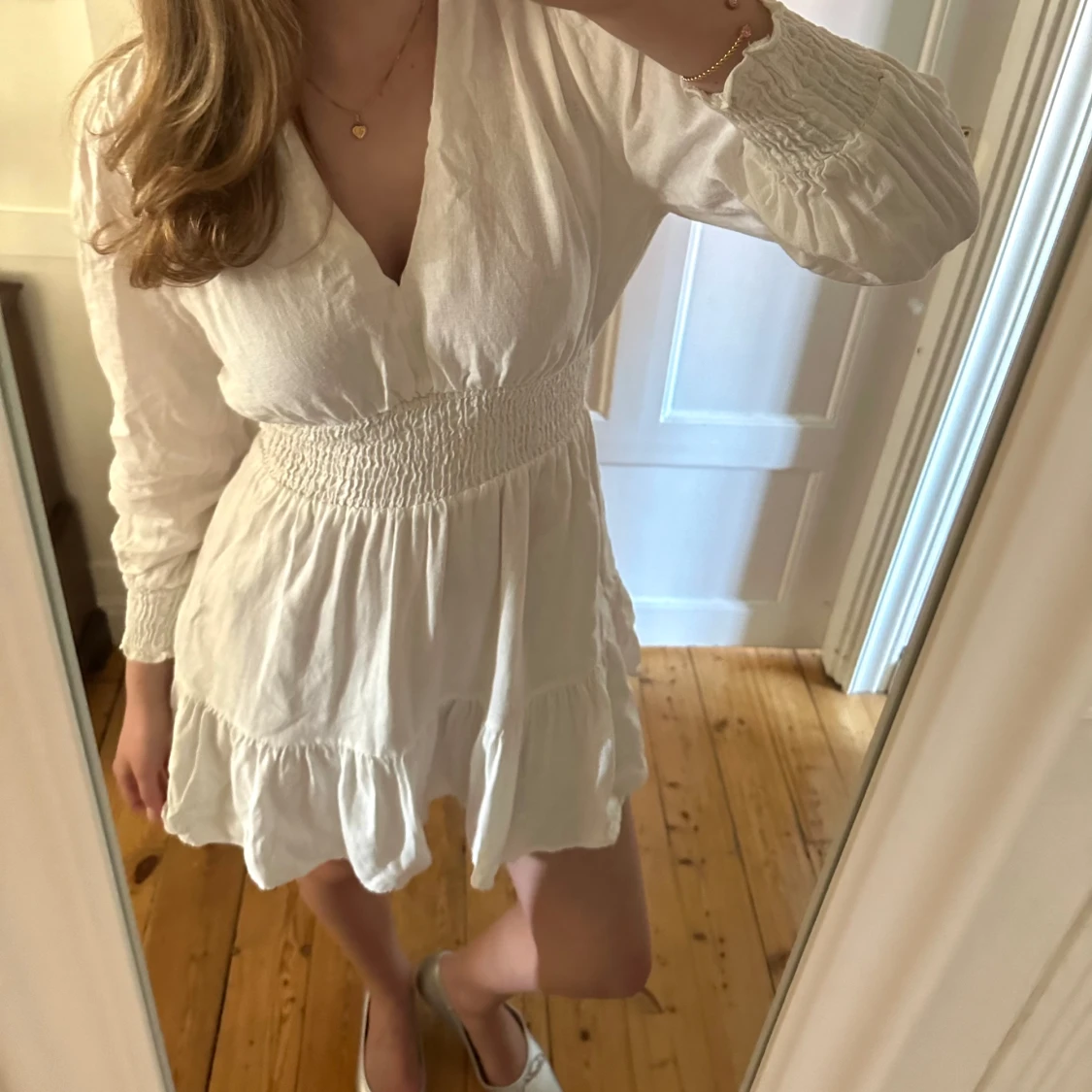 Vit klänning - 91