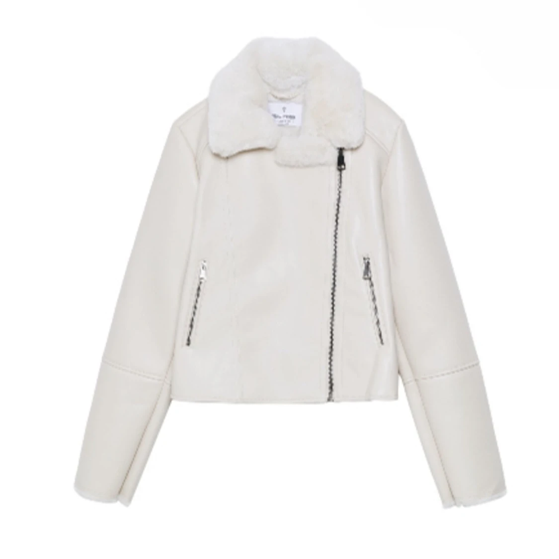 Faux leather double-faced jacka - 92