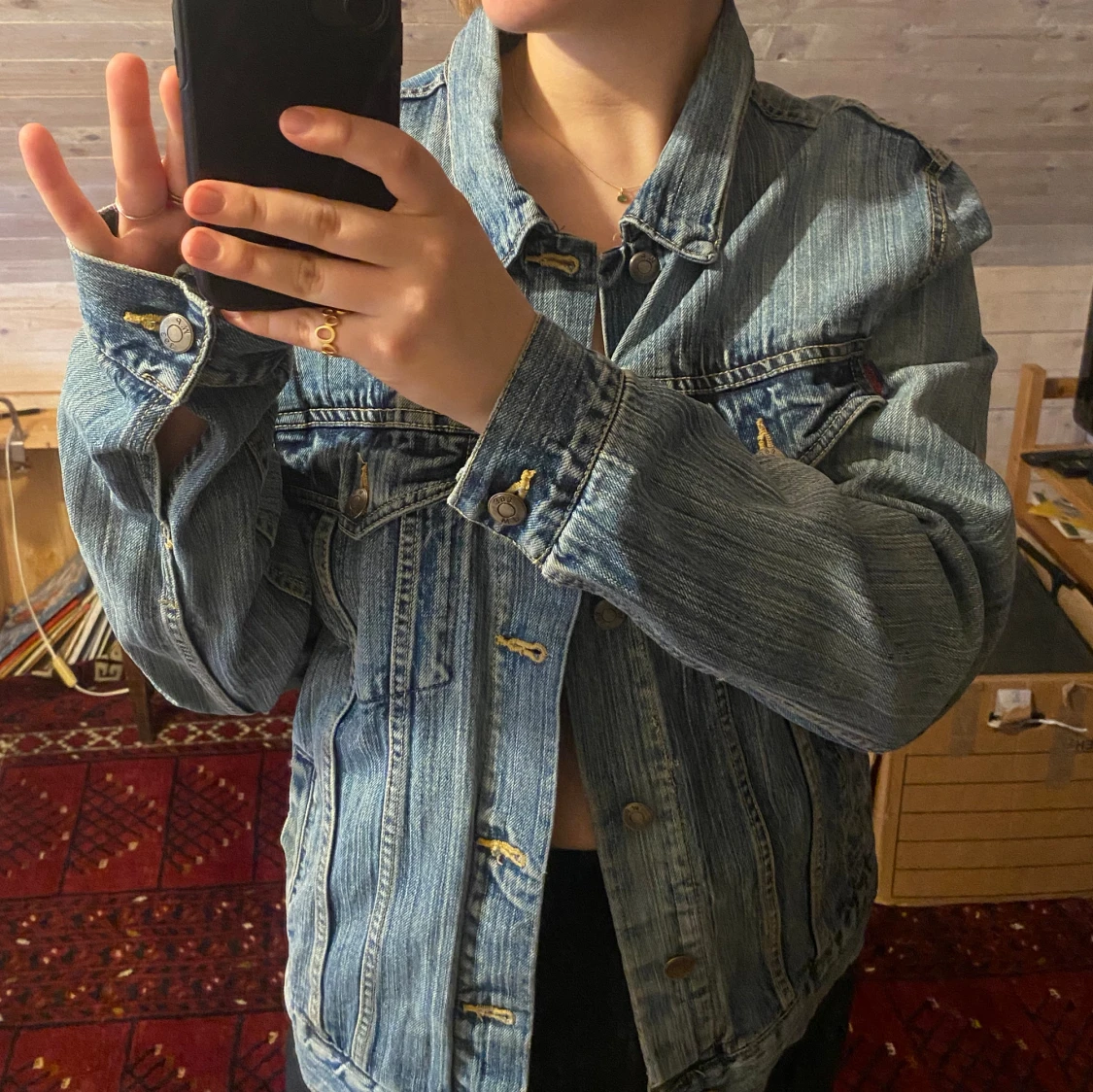 Skitcool jeansjacka - 90