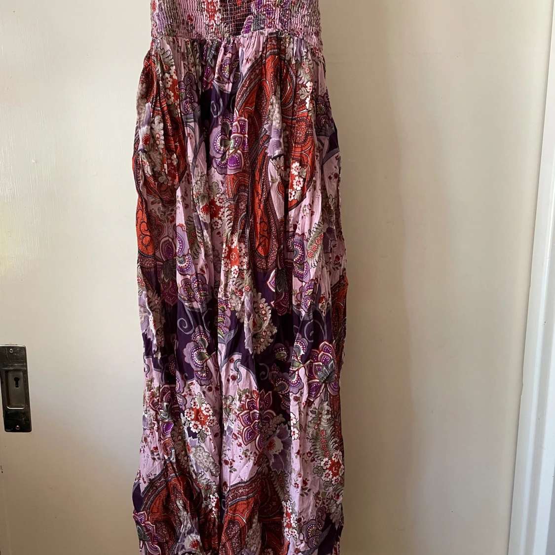 Blommig klänning - 90