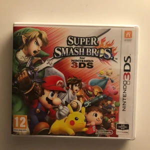 Super Smash Bros - Yo! Säljer ett spel till Nintendo 3DS som inte kommer till användning längre. Funkar som helt ny! Inga defekter alls!