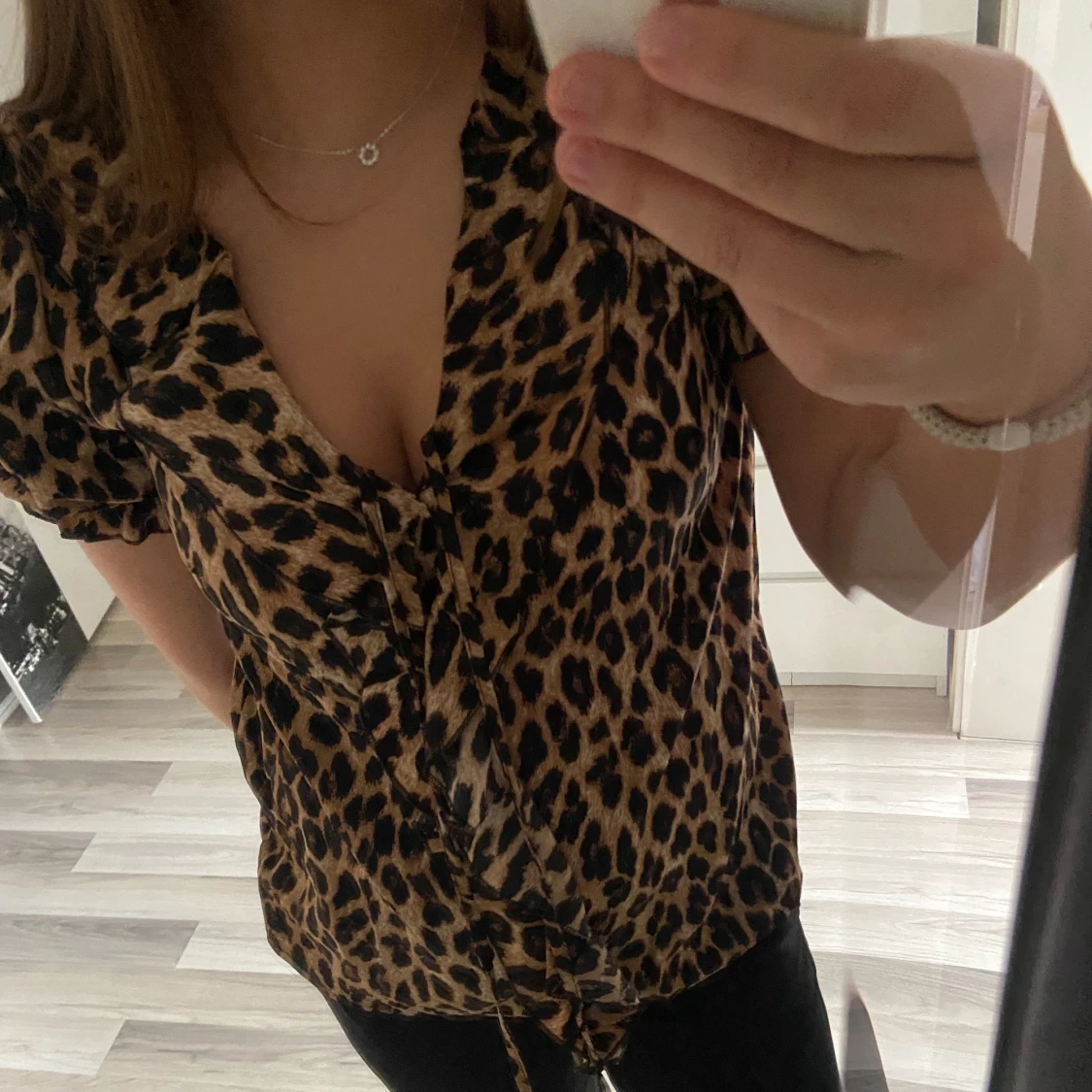 Leopard topp - 90