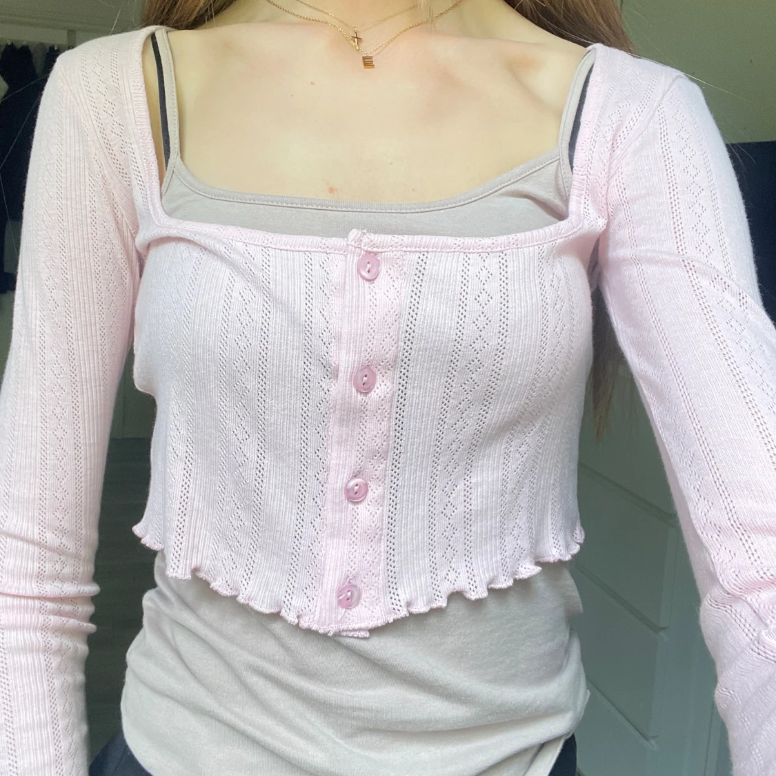 Gullig rosa topp🌸🌷 - 90