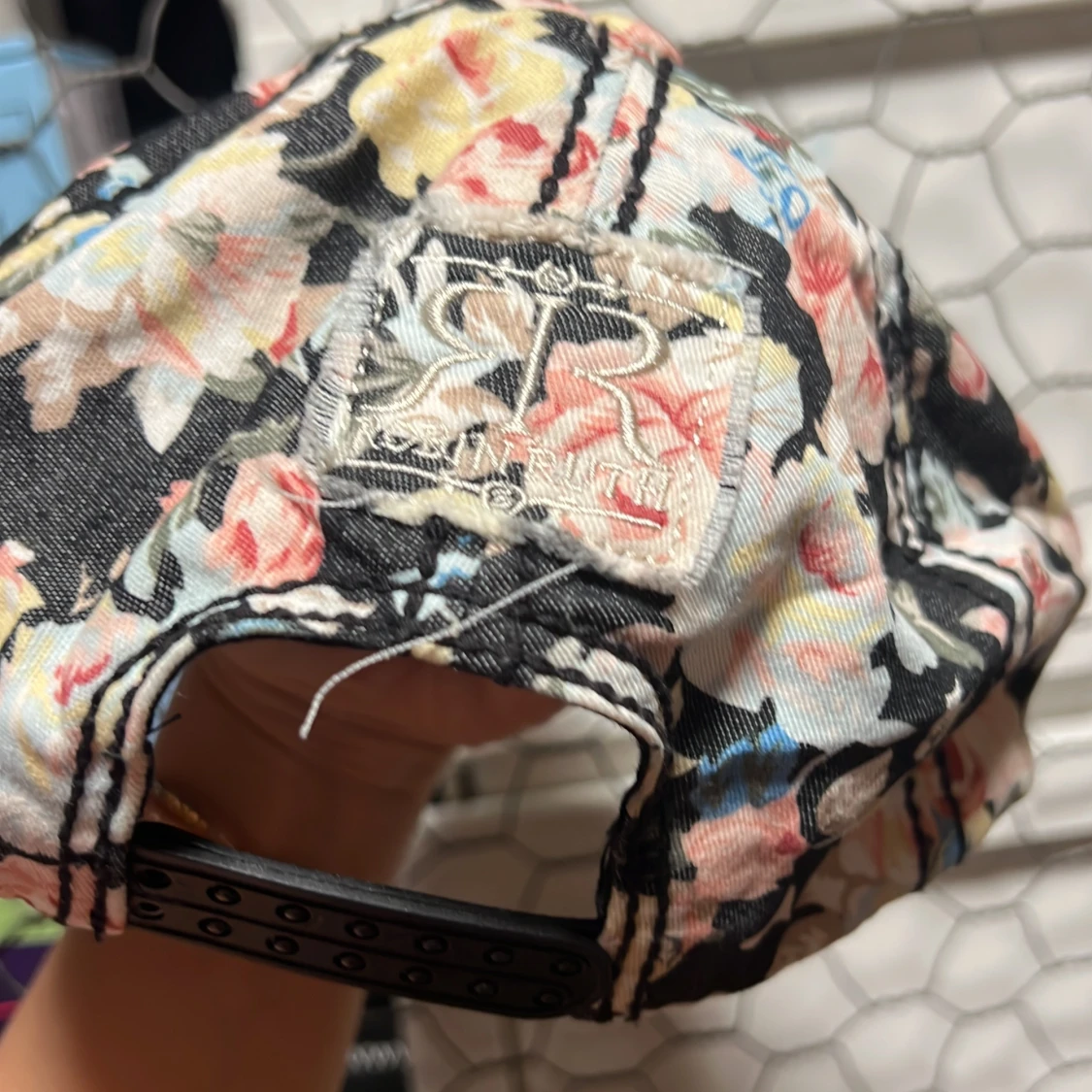 Sweden keps, rosor, one size - 90