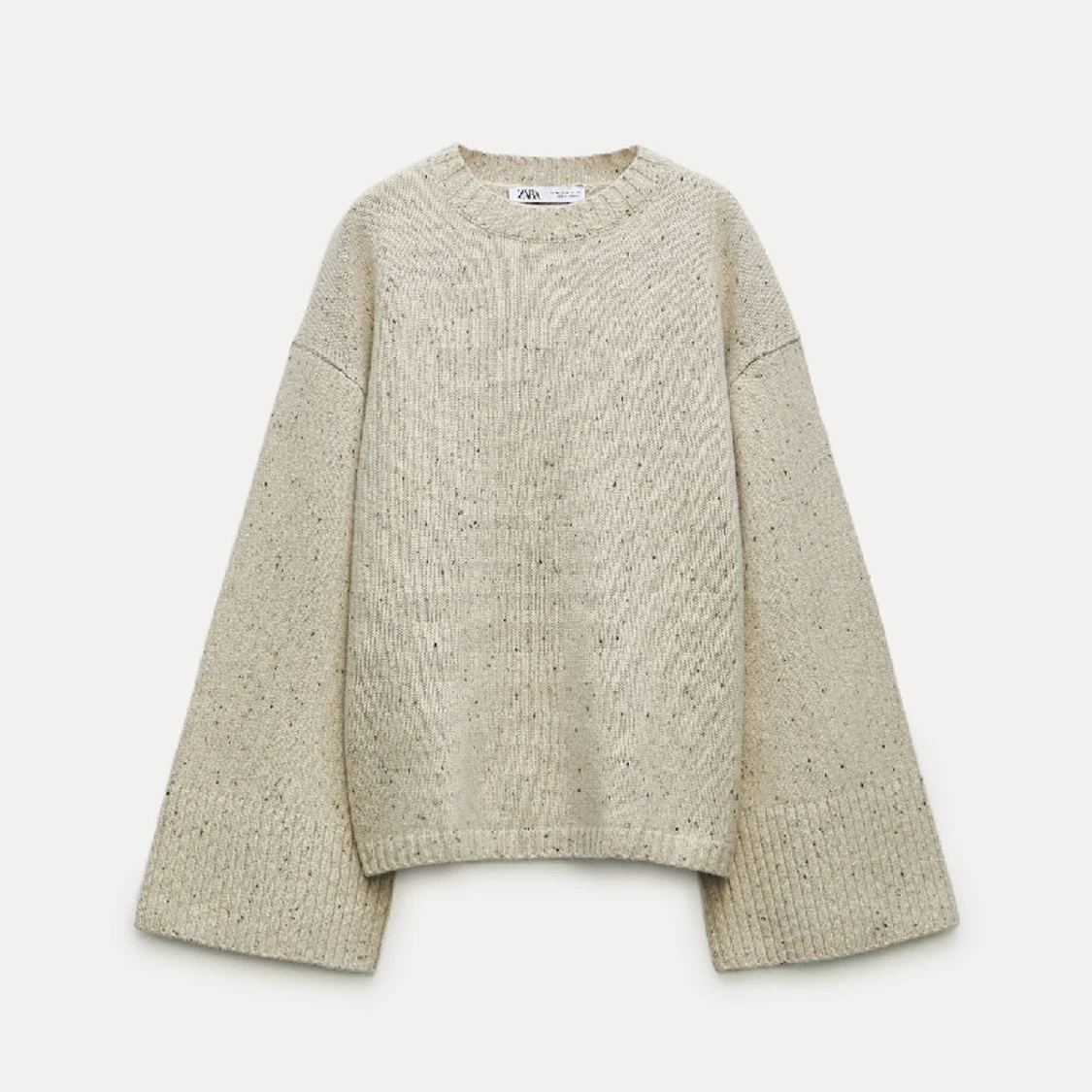 Stickad tröja från zara