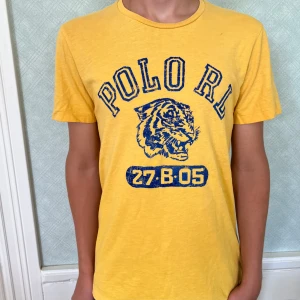 Ralph Lauren t-shirt - Ralph Lauren t-shirt med galet snyggt tryck i fint skick (8.5/10) | Vintage - looken är en del av designen | Storlek M | Liten i storlek, passar stor S och liten M | passar mig som är 178 i princip perfekt / Mvh