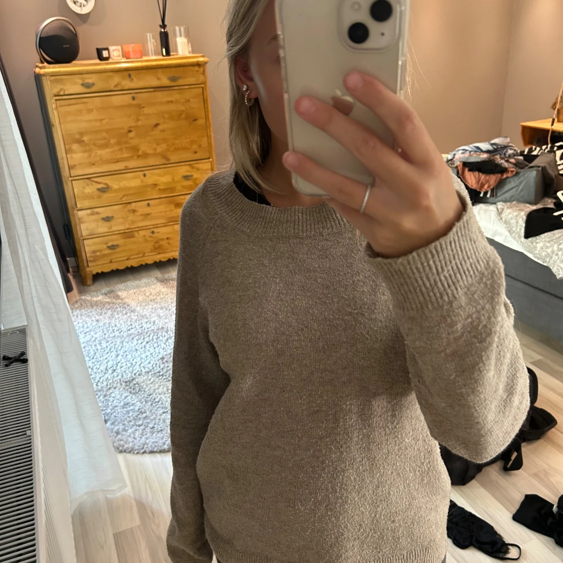 Stickad tröja  - 90