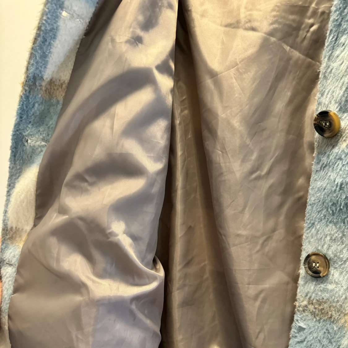 Blue and Grey Shirt Jacket - 92