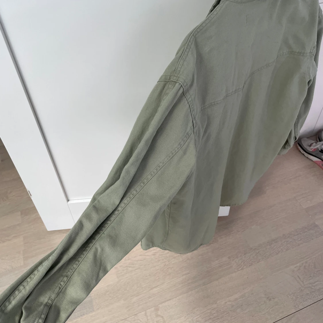Grön skjortjacka från zara - 90