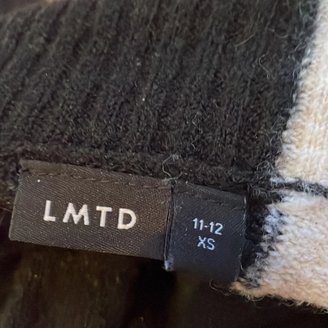 Stickad polo tröja - 90