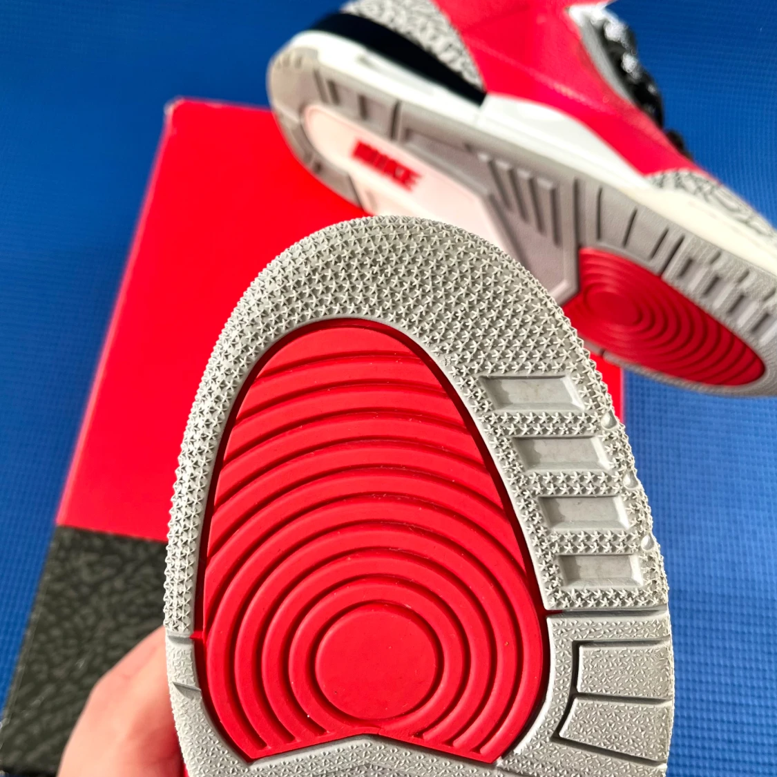 Jordan 3 Red Cement  - 91