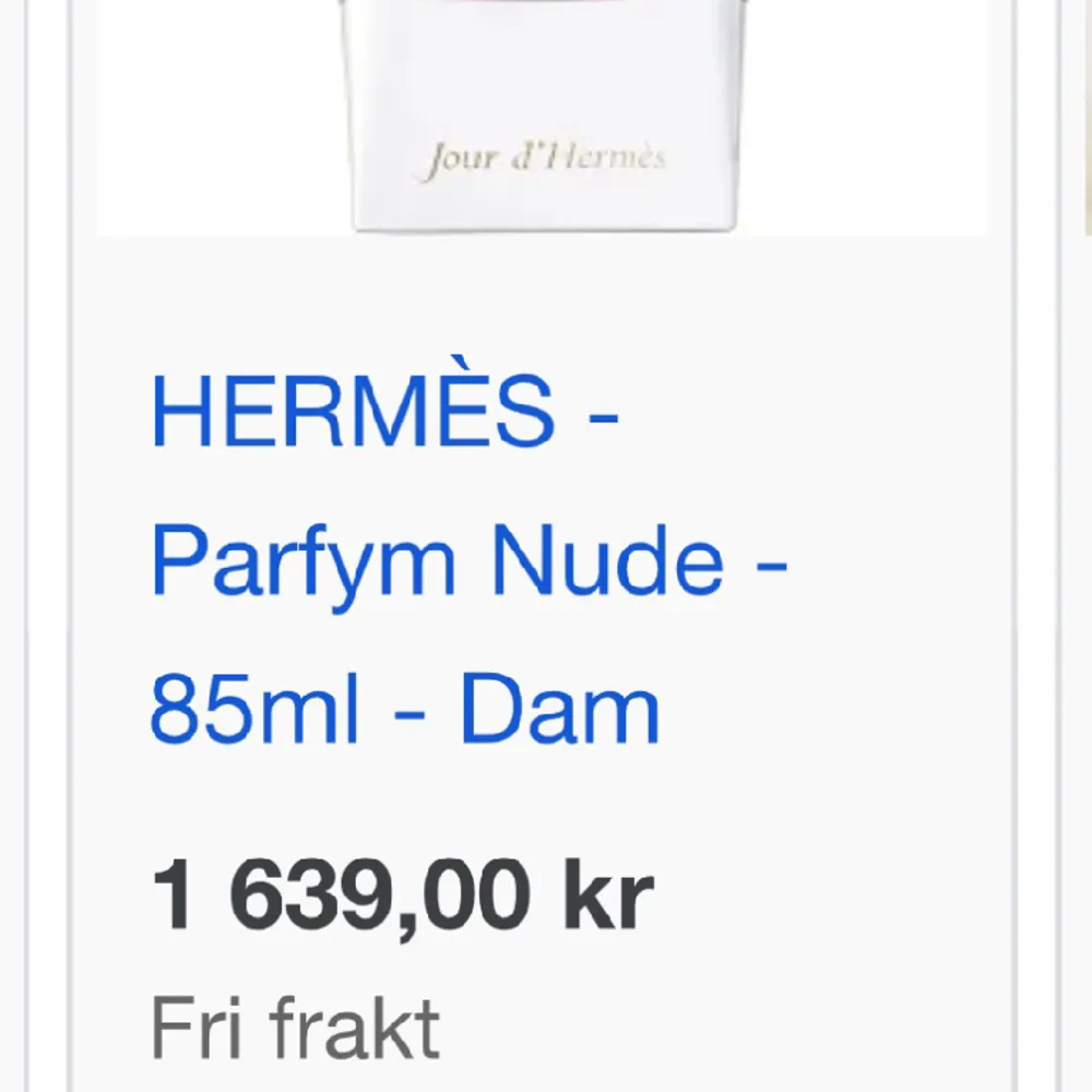 Säljer nu denna riktigt fräscha parfym från Hermes. Nästan aldrig använd. Kostar ca 1000 kr nypris. Kom med bud!. Övrigt.