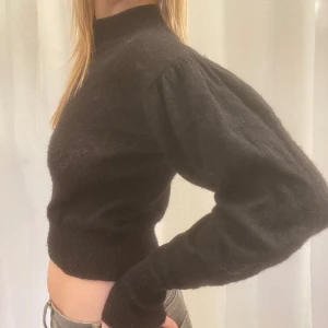 Svart mysig tröja - Väldigt varm stretchig och fin