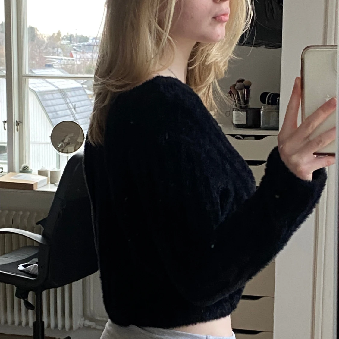 Fluffig tröja  - 90