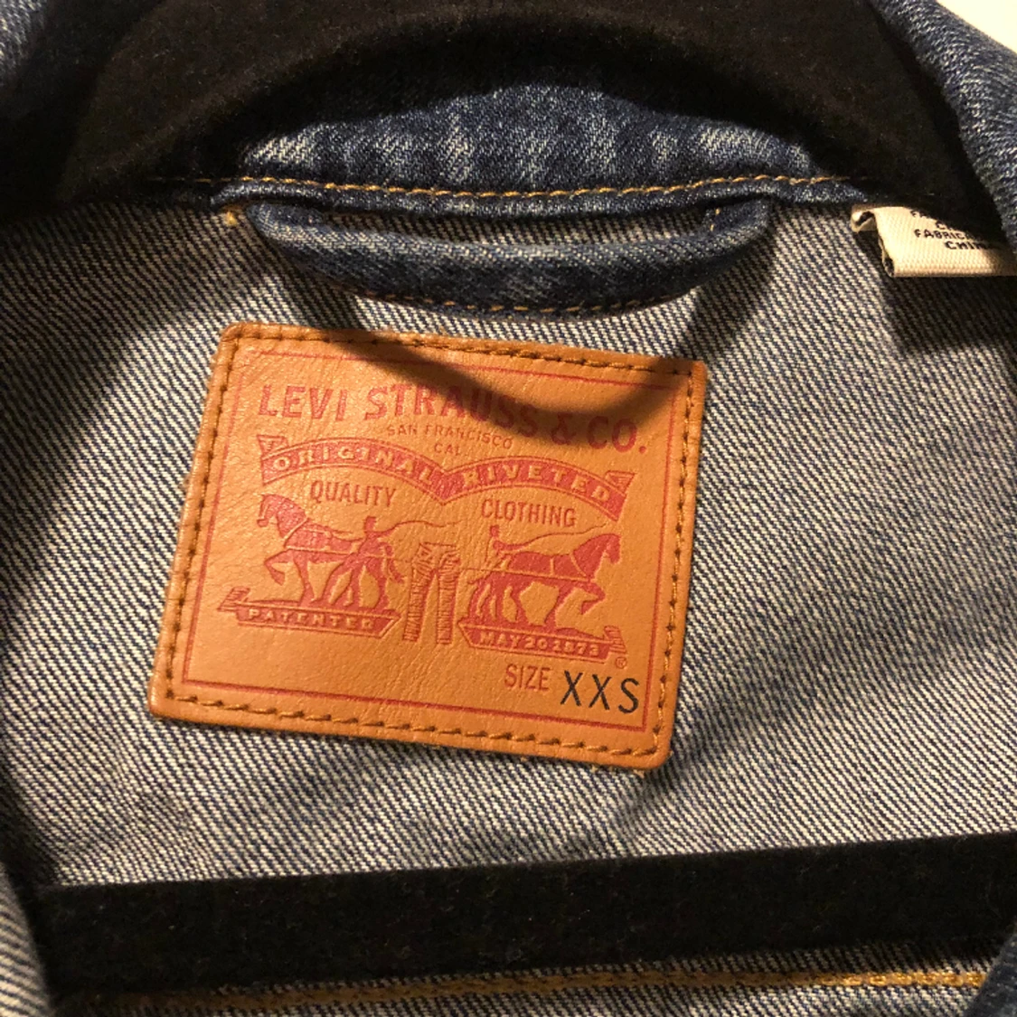 Äkta Levis Jeansjacka - 90