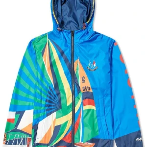 Ralph Lauren Polo  Windbreaker jacka - Säljer nu denna feta Ralph Lauren Segelbåt Windbreaker Jackan Eftersom jag slutat segla. Nypriset ligger på som jag kunde hitta runt 628$ alltså ungefär 6400 men jag säljer den för mycket mindre och priset kan diskuteras! Storleken är också mindre
