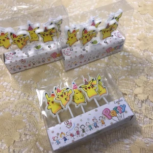 Barn födelsedag Ljus / Tårtljus  - Finns Spindelmannen, Paw Patrol kvar  65kr/paket/ 5 st 