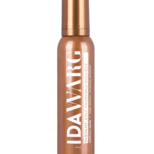 Ida Warg Instant Self-Tanning Mousse Medium Dark.  är en färgad mousse med fräsch doft. Moussen är lättanvänd och passar dig som vill ha enkel applicering och ett snabbt synligt resultat. Passar alla hudtoner. Köptes för 134kr. Den är oanvänd. 