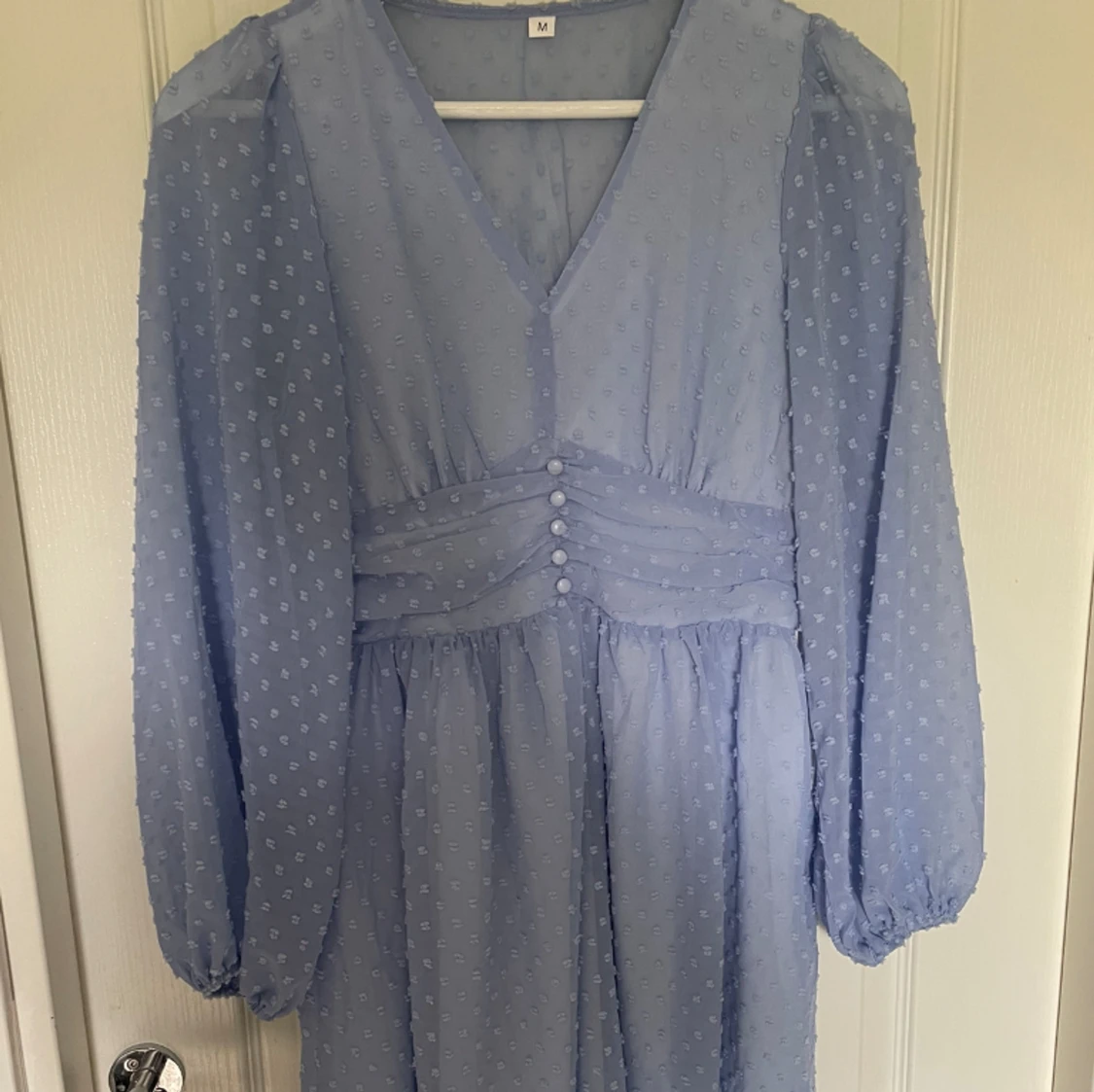 Söt, ljusblå klänning - 91