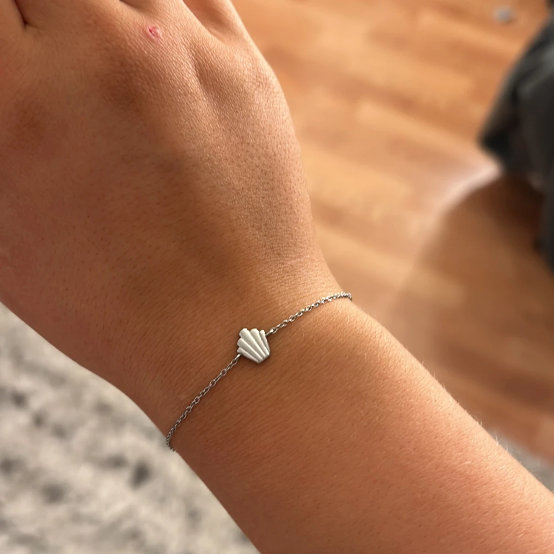 Edblad silver snäck armband - 90