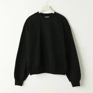 Säljer denna svarta basic sweatshirten från Gina Tricot i storleken XS. Sparsamt använd. Inga defekter🥰nypris: 259kr