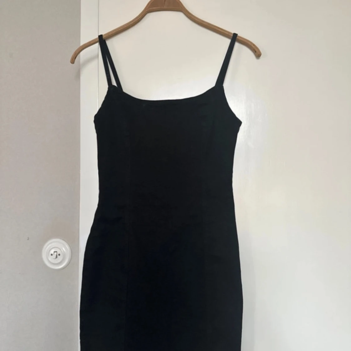 Svart jeansklänning