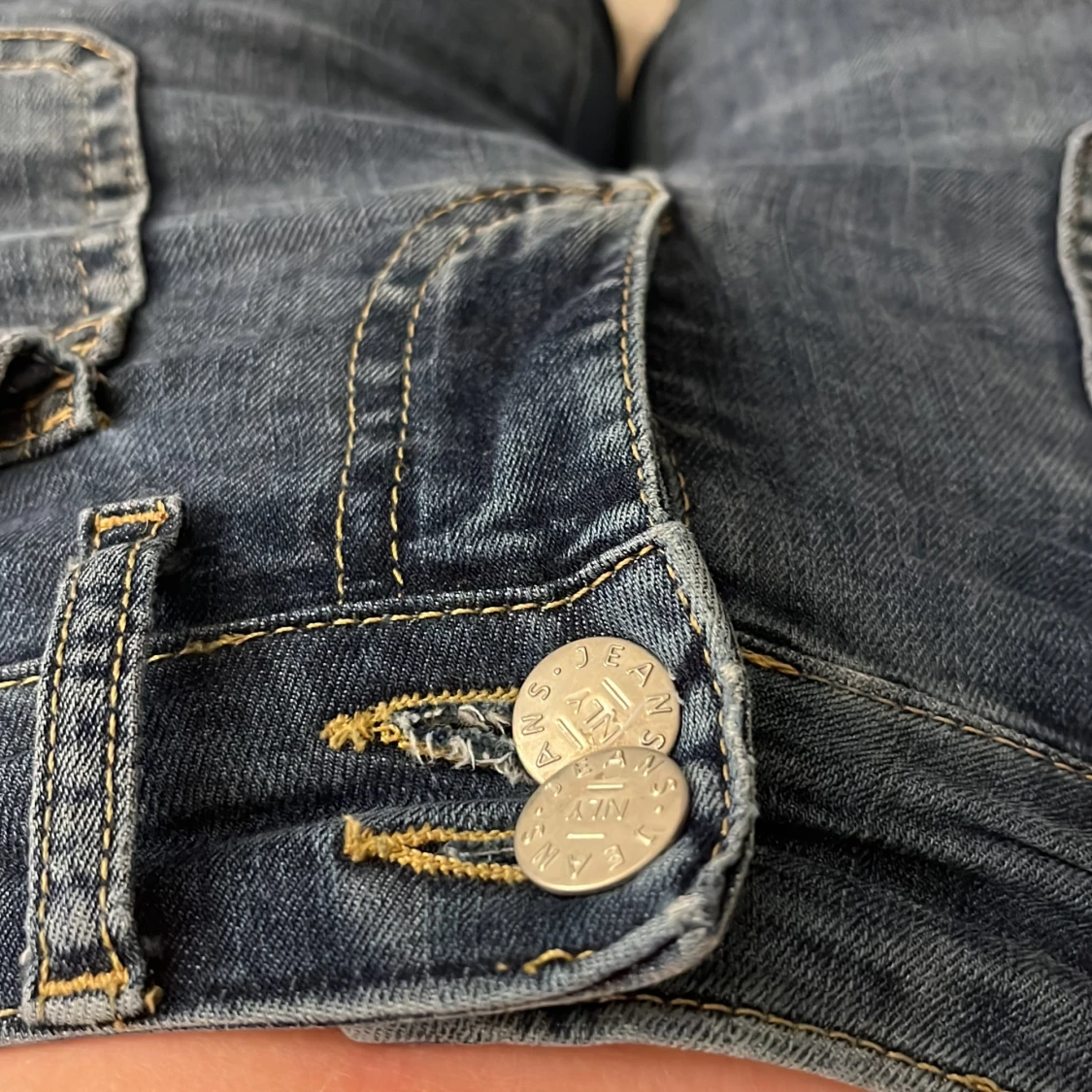 Bootcut lågmidjade jeans  - 91