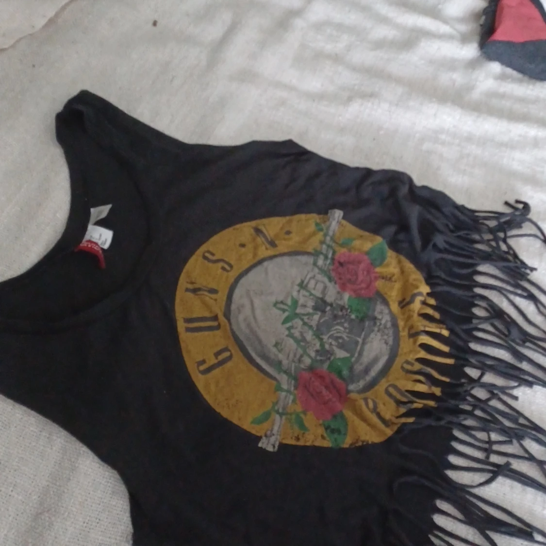 Svart guns n roses top