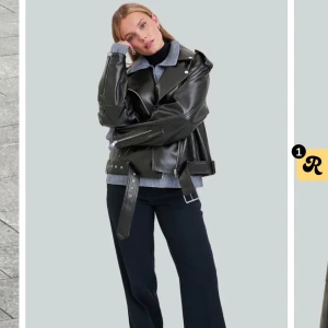 Skinnjacka Bik Bok - As snygg skinnjacka i st XS från Bikbok💕nyskick, endast använd två gånger💕nypris 899, pris kan diskuteras!! 