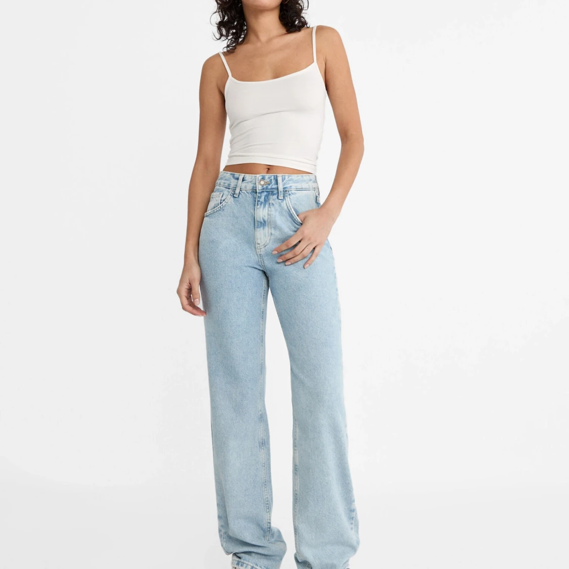 Jeans med rak passform  - 91