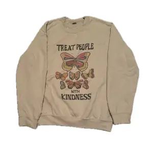 Treat people with kindness hoodie. Bra skick, använt fåtal gånger. 