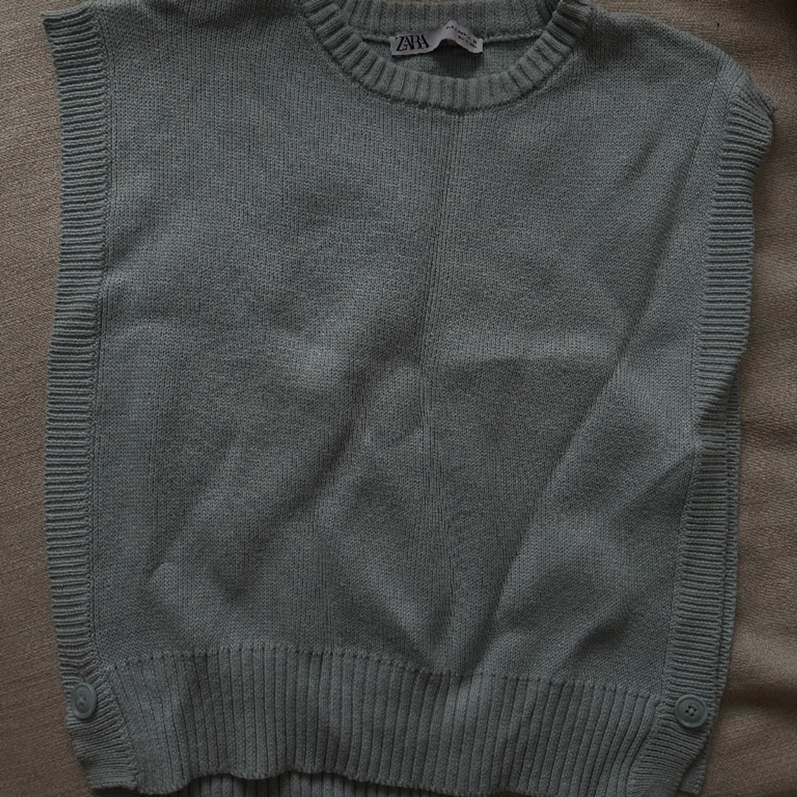 Söt babyblue topp från zara - 91