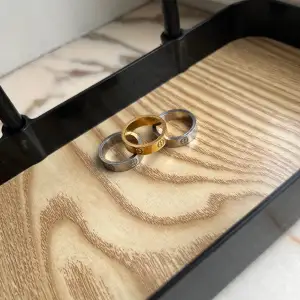 Cartier inspirerande ringar i både guld och silver❤️ROST FRITT STÅL för maximal hållbarhet😍