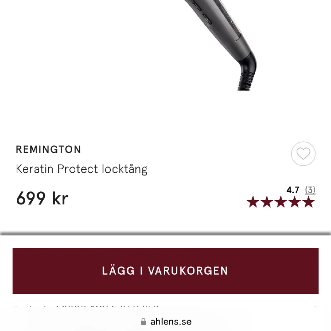 Ny locktång  - 91