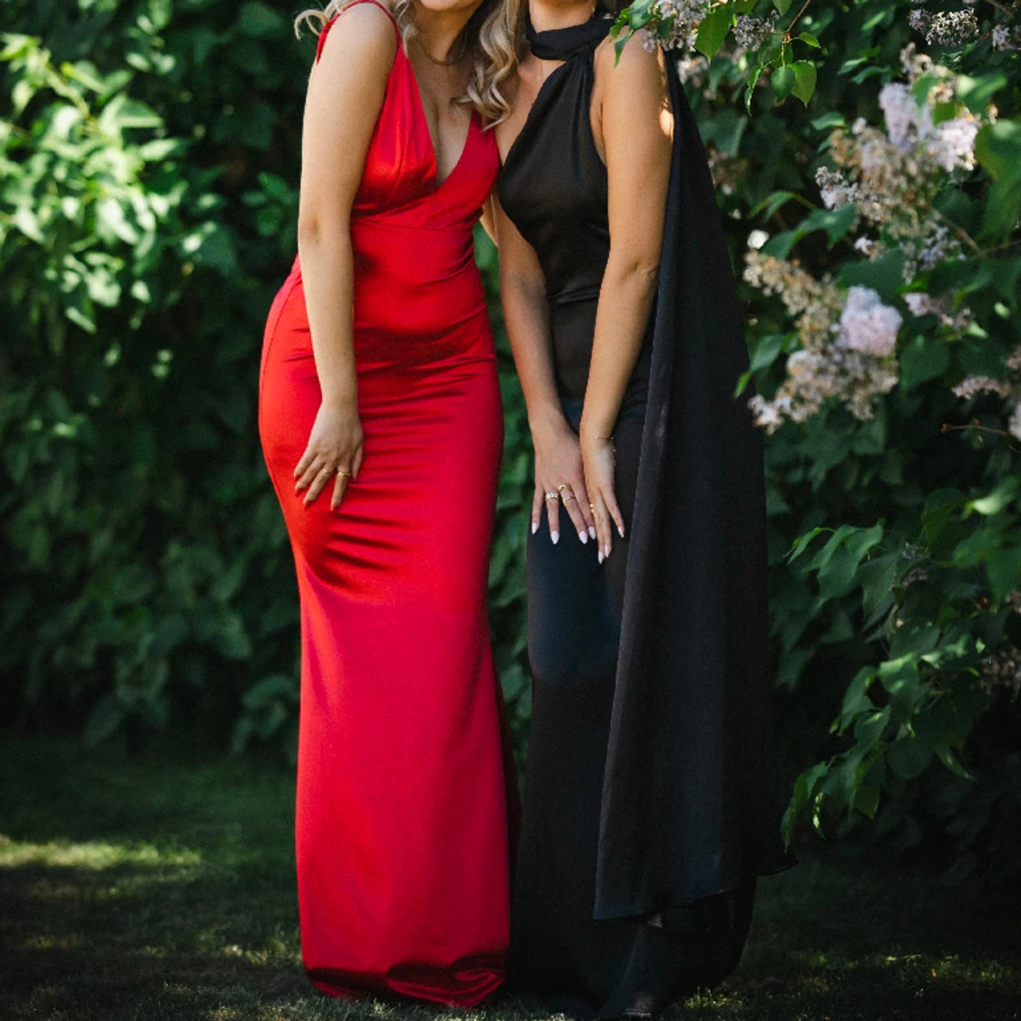 Röd balklänning - 91