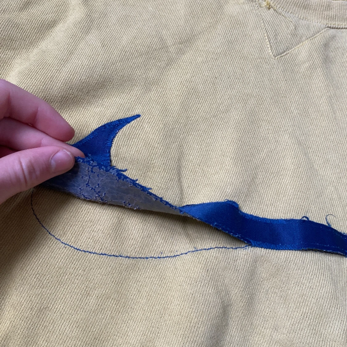 Gul nike tröja - 91