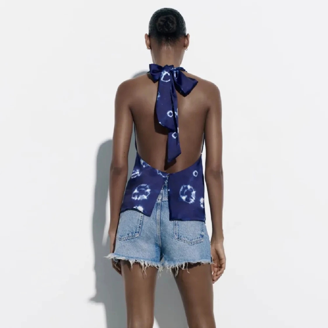 Zara blå topp  - 90