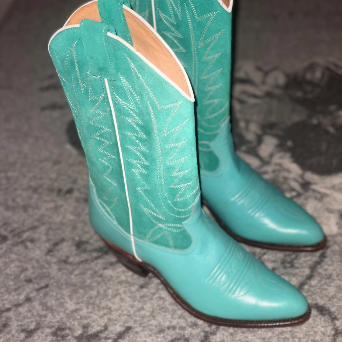 Helt nya Tony Mora cowboy stövlar
