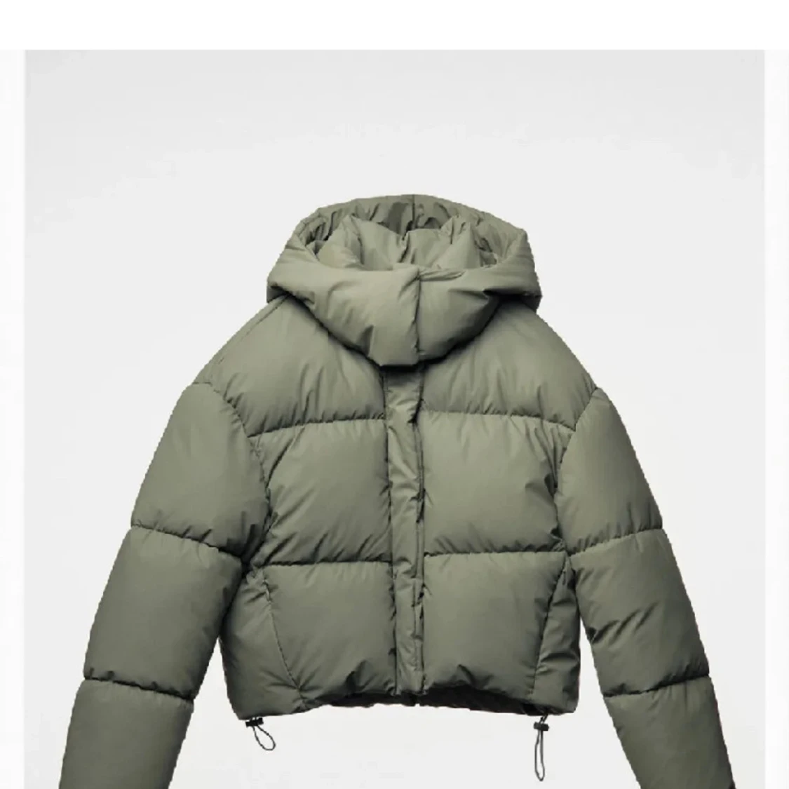  grön vinterjacka zara  - 90