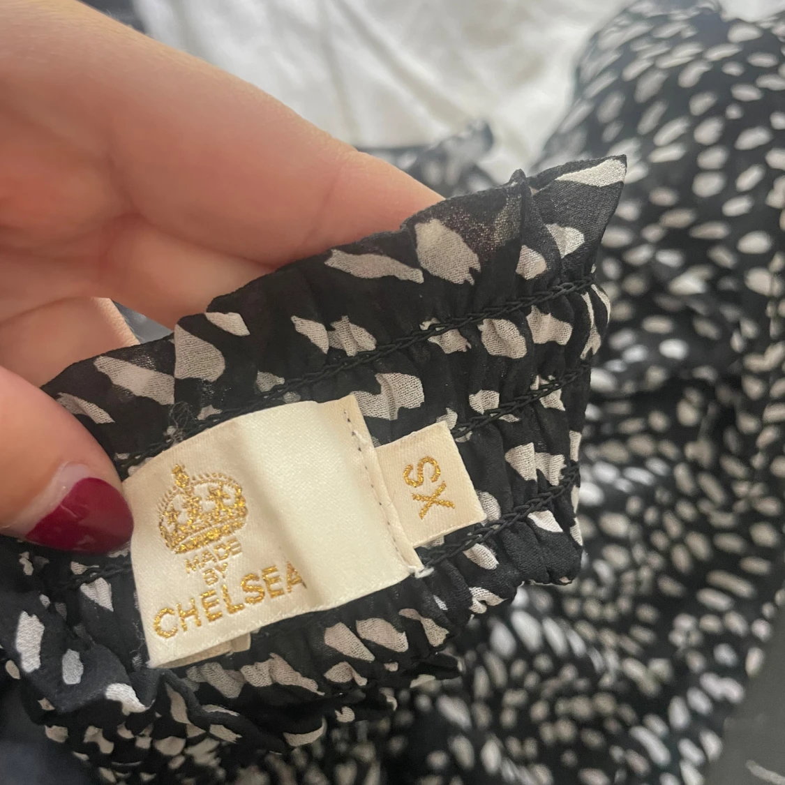 Svart och vit kortkjol från Chelsea - 92