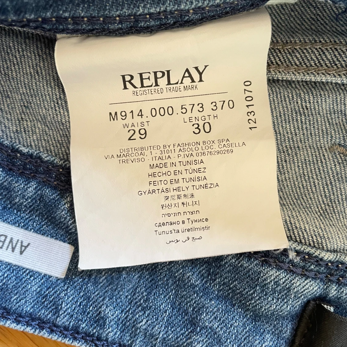 Blå jeans från Replay - 92